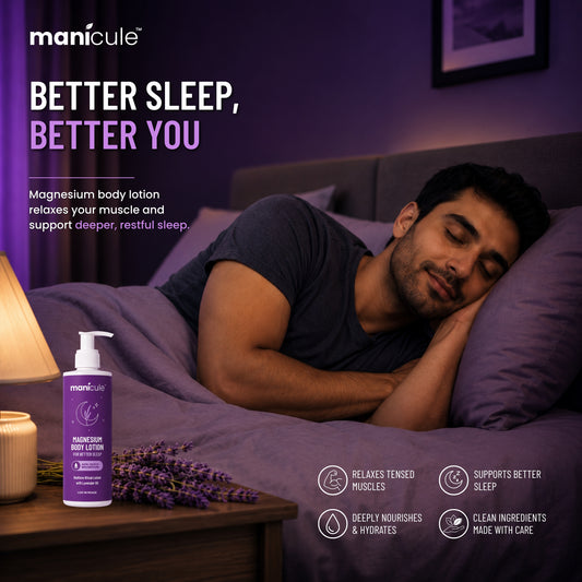 magnesium body lotion for better sleep