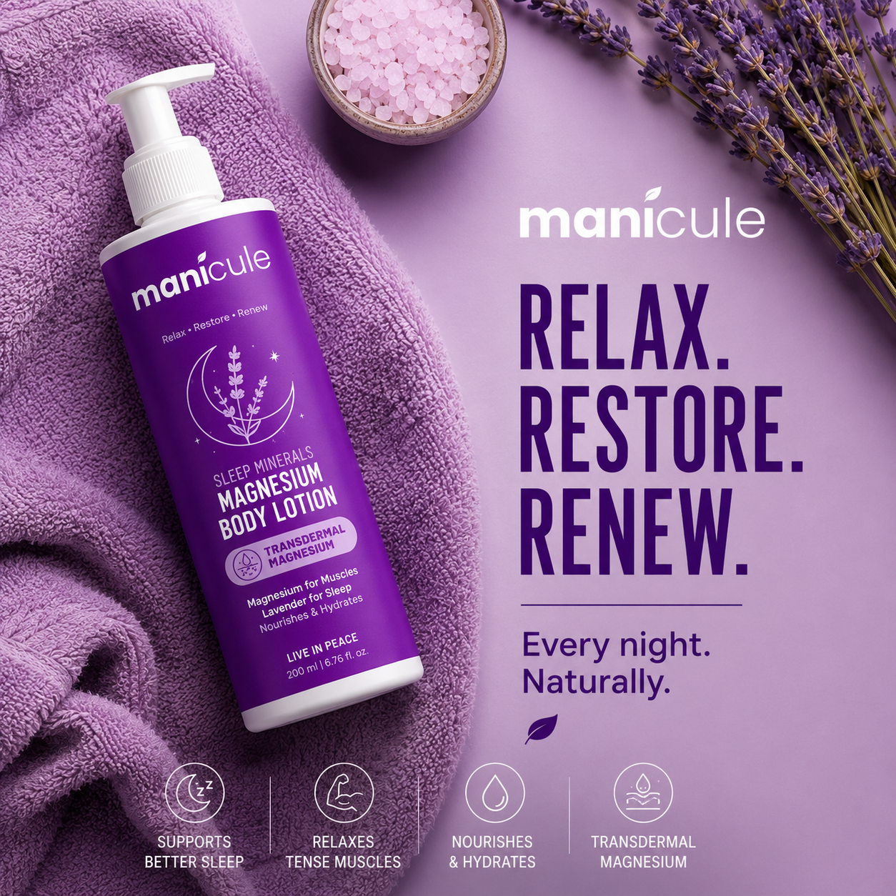 Manicule Magnesium Lotion