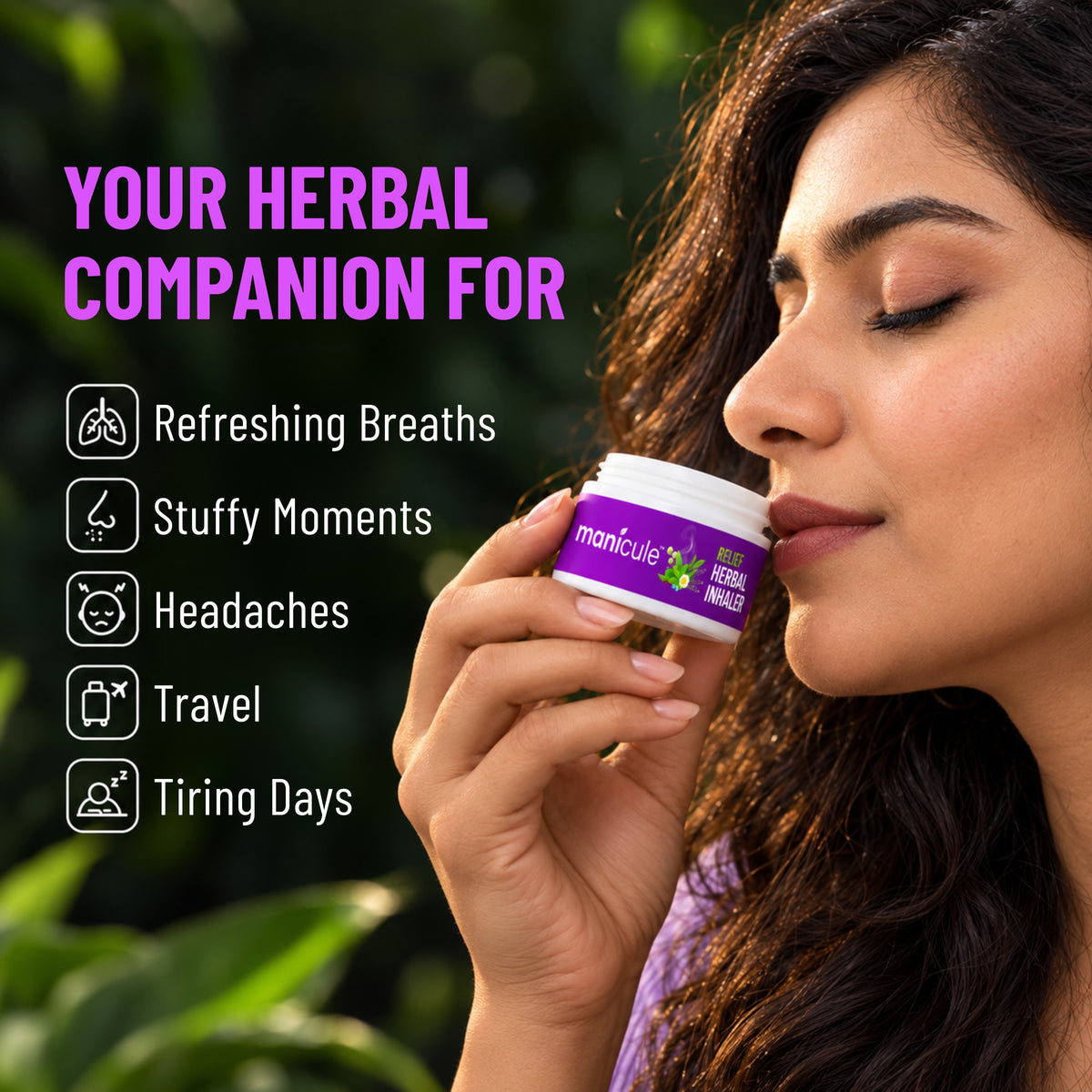 Manicule Relief Herbal Inhaler