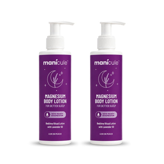 Manicule Magnesium Body Lotion - Pack Of 2