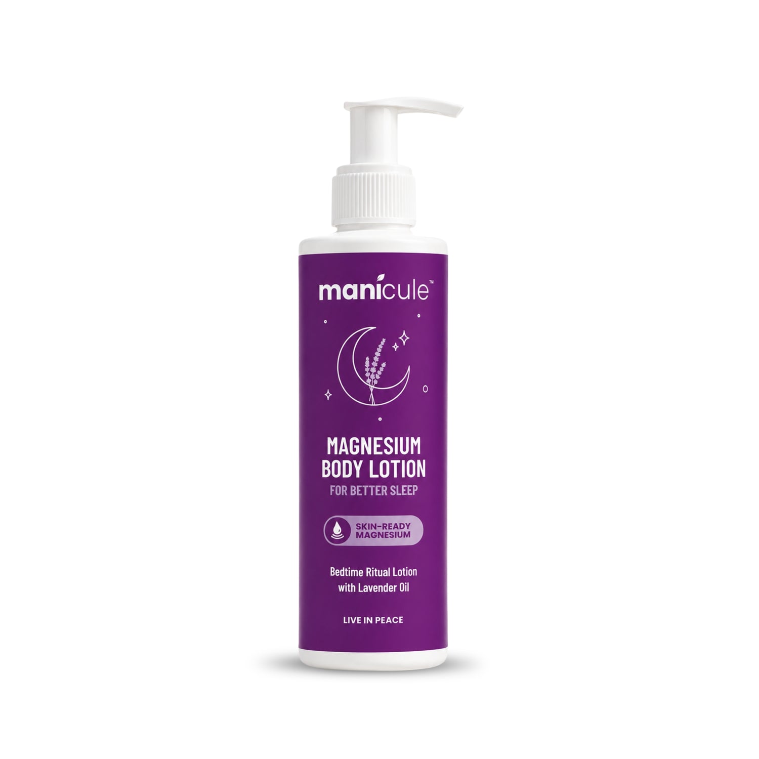 manicule magnesium sleep body lotion