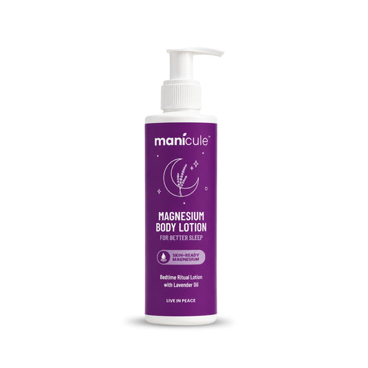 manicule magnesium sleep body lotion